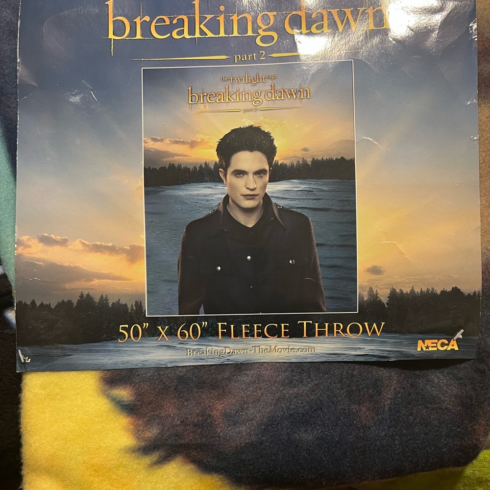 Twilight Blanket 50” by 60” fleece throw